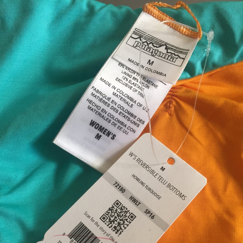 Patagonia Reversible Cutback Bikini Bottom M - tags removed & worn once. - Picture 4 of 4